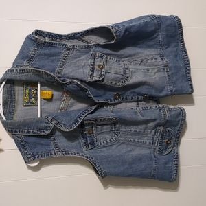 Star Jeans denim vest